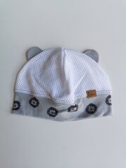 Тонкая летняя шапочка для малыша ML-3335 цена и информация | Шапки, перчатки, шарфики для новорожденных | kaup24.ee