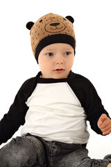 Однослойная трикотажная хлопковая шапочка MWJ-2903 цена и информация | Шапки, перчатки, шарфы для мальчиков | kaup24.ee