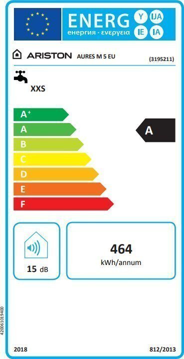 Kiirveeboiler Ariston Aures SM 5 EU 5 kW 0,8 MPa 3195211 цена и информация | Boilerid | kaup24.ee