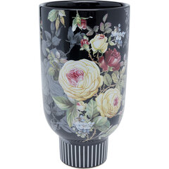 Dekoratiivne vaas "Rose", Must 27 cm hind ja info | Vaasid | kaup24.ee