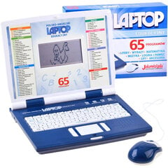 Польско-английский учебный ноутбук 65 функций цена и информация | Развивающие игрушки | kaup24.ee