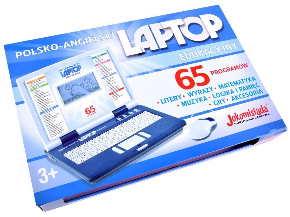 Õpetlik sülearvuti lastele inglise-poola keeles hind ja info | Arendavad mänguasjad | kaup24.ee