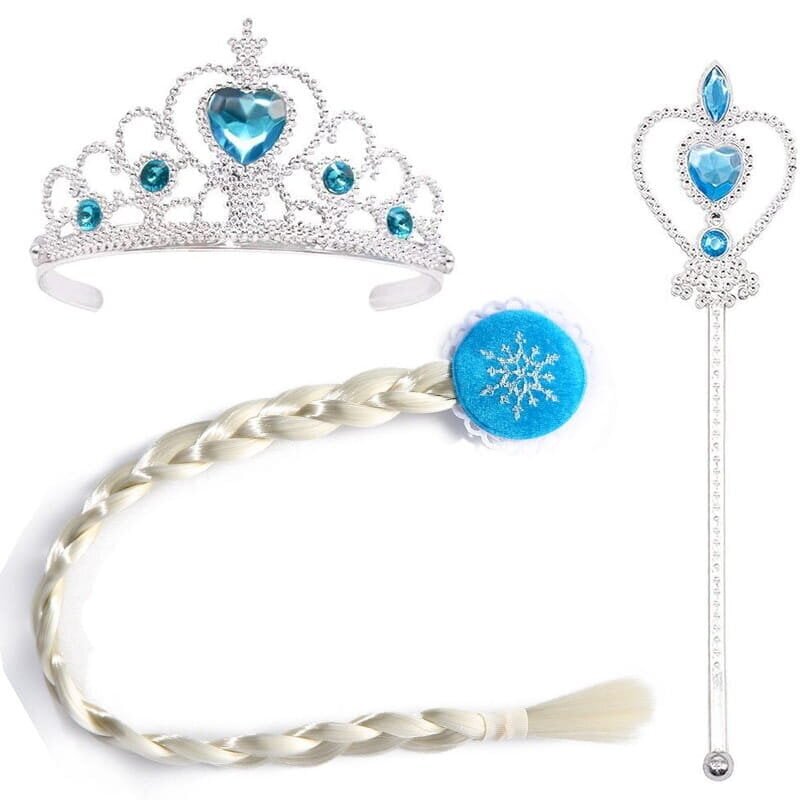 Kostüüm Princess Elsa, sinine hind ja info | Karnevali kostüümid | kaup24.ee