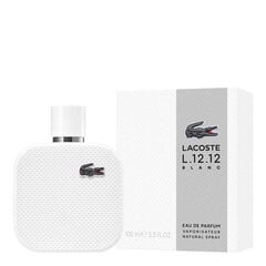 Парфюмированная вода Lacoste L.12.12 Blanc White EDP для мужчин, 100 мл цена и информация | Мужские духи | kaup24.ee