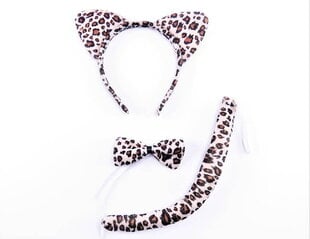 Гепард леопард кошка костюм оголовье хвост летать цена и информация | Карнавальные костюмы | kaup24.ee