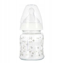 Стеклянная бутылочка Nuk First Choice+ 0-6 месяцев, 120 мл, белая цена и информация | Бутылочки и аксессуары | kaup24.ee