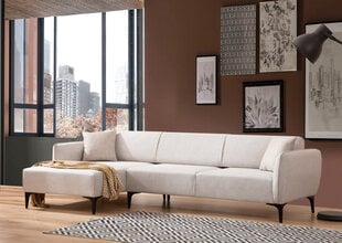 Kampinė sofa Belissimo Left - Off White цена и информация | Диваны | kaup24.ee