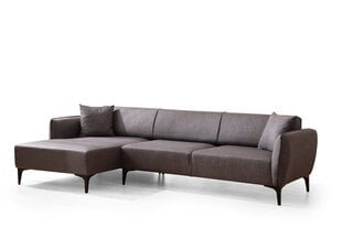 Kampinė sofa Belissimo Left - Dark Grey цена и информация | Диваны | kaup24.ee