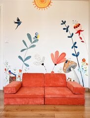 2 vietų sofa-lova Puzzle - Orange цена и информация | Диваны | kaup24.ee