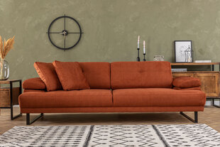 3 vietų sofa-lova Mustang - Orange цена и информация | Диваны | kaup24.ee