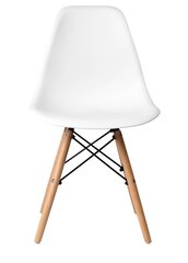 Milano Design DSW tool, valge/pruun hind ja info | Söögitoolid, baaritoolid | kaup24.ee