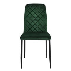 Кресло MAVERIK VELVET темно-зеленое цена и информация | Стулья для кухни и столовой | kaup24.ee