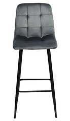 барный стул - hamilton, серый цена и информация | Стулья для кухни и столовой | kaup24.ee