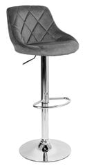 барный стул - cydro, серый цена и информация | Стулья для кухни и столовой | kaup24.ee