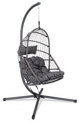 кресло, серый цена и информация | Садовые стулья, кресла, пуфы | kaup24.ee