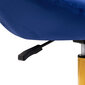 Ilusalongi tool 4Rico QS-BL12B, sinine hind ja info | Ilusalongi mööbel | kaup24.ee