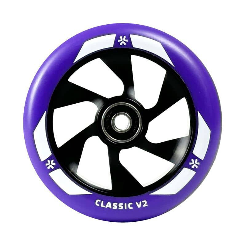 Ratas tõukerattale Union Classic V2 Pro Scooter Wheel 110mm, lilla/must цена и информация | Tõukerattad | kaup24.ee