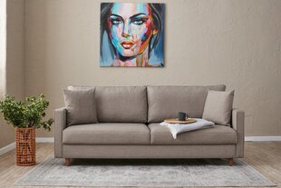 3 vietų sofa Eva - Cream цена и информация | Диваны | kaup24.ee