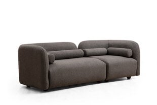3 vietų sofa Victoria Grey Bouclette цена и информация | Диваны | kaup24.ee