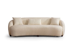 3 vietų sofa Napoli Cream Bouclette цена и информация | Диваны | kaup24.ee