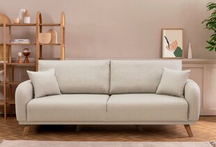 3 vietų sofa-lova Hera - Cream цена и информация | Диваны | kaup24.ee