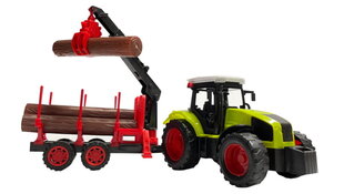Traktori metsaveohaagisega hind ja info | Poiste mänguasjad | kaup24.ee