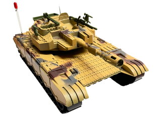 Большой военный танк moro Abrams battle tank movable turret цена и информация | Игрушки для мальчиков | kaup24.ee