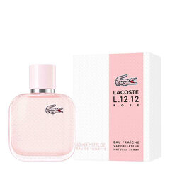 Tualettvesi Lacoste L.12.12 Rose Fraiche EDT naistele, 100 ml hind ja info | Naiste parfüümid | kaup24.ee