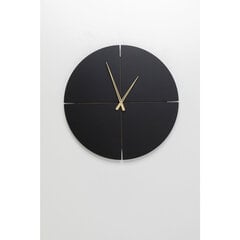 Часы Andrea Black, Ø 60 см цена и информация | Часы | kaup24.ee
