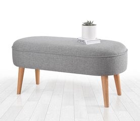 Pouffe Lednok - Grey цена и информация | Кресла-мешки и пуфы | kaup24.ee