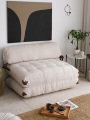 2 vietų sofa-lova Fold - White цена и информация | Диваны | kaup24.ee
