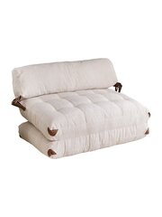 2 vietų sofa-lova Fold - White цена и информация | Диваны | kaup24.ee