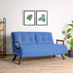 2 vietų sofa-lova Sando 2-Seater - Blue цена и информация | Диваны | kaup24.ee