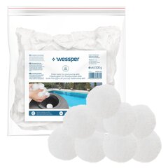 Wessper бассейн насос фильтр шарики 500g цена и информация | Kasetiniai filtrai | kaup24.ee