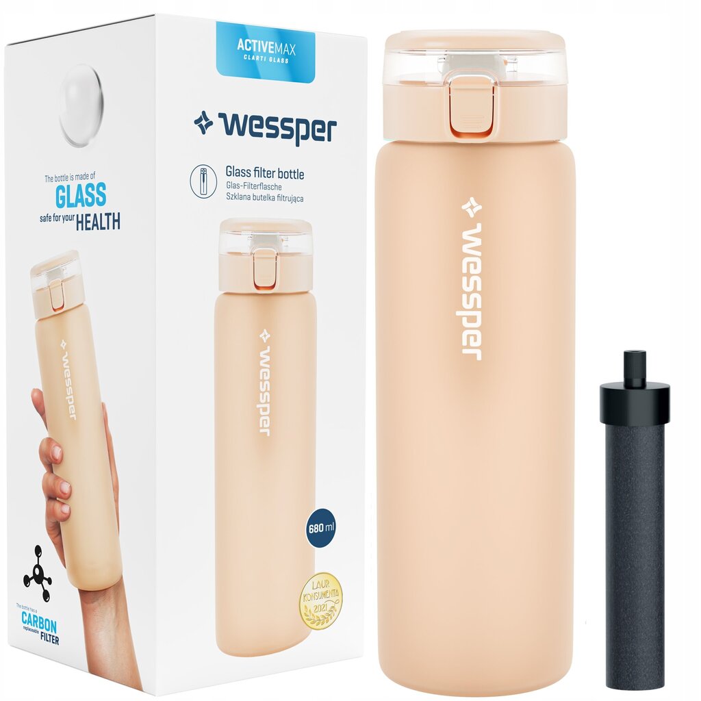 Wessper ActiveMax veepudel koos filtriga цена и информация | Köögitarbed | kaup24.ee