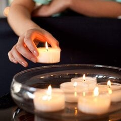 Spaas Candles Чайные свечи Clearlights 24 шт. цена и информация | Подсвечники, свечи | kaup24.ee