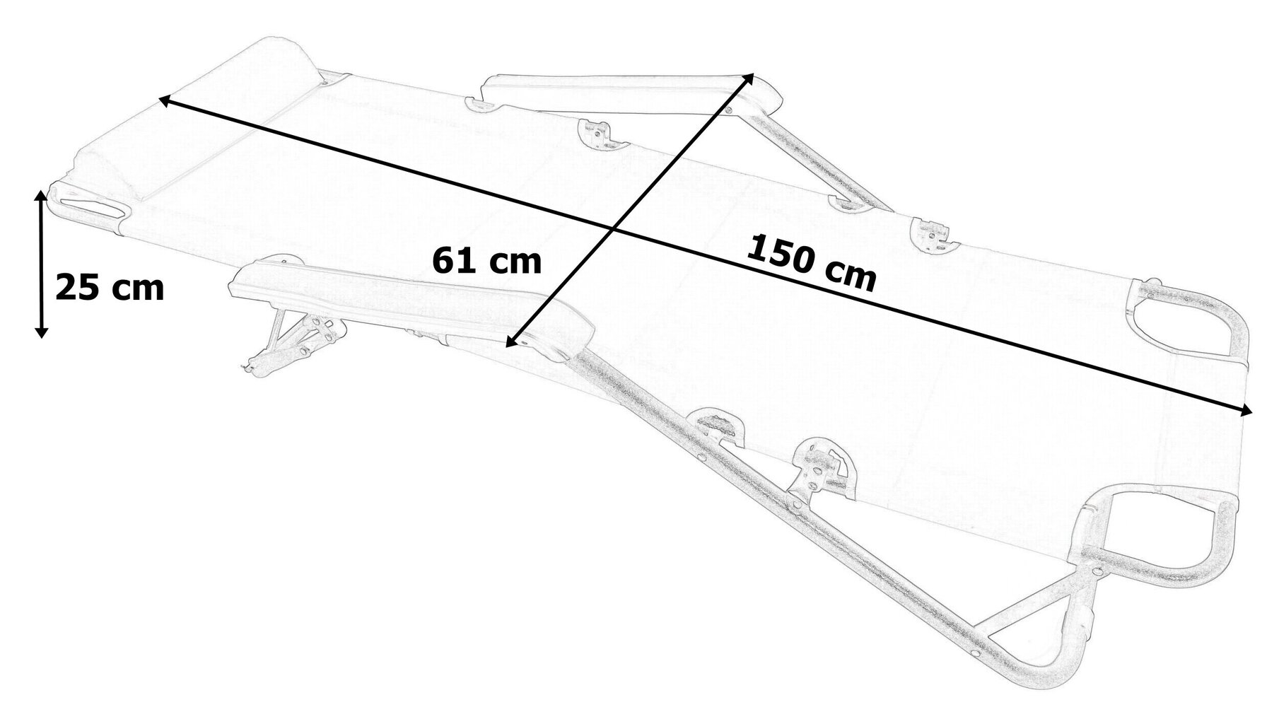 Päevitustool Leon, sinine hind ja info | Päevitustoolid | kaup24.ee