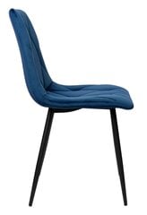 мягкое бархатное кресло - madison, темно-синий цена и информация | Стулья для кухни и столовой | kaup24.ee