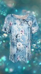 Блуза женская синяя цена и информация | Женские футболки | kaup24.ee