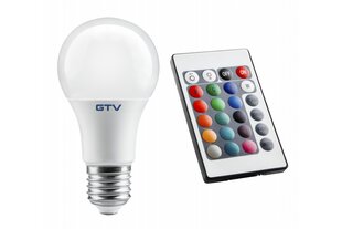 Светодиодная лампа RGBW, GTV, LD-PC2A60RGBW-9W цена и информация | Лампочки | kaup24.ee