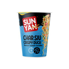 Быстрорастворимые макароны Sun Yan Duck, 65 г цена и информация | Макароны | kaup24.ee