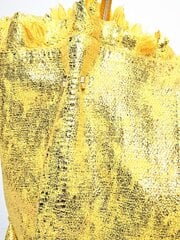 Carla Ferreri SS24 CF 502T GIALLO кожаная сумка цена и информация | Женские сумки | kaup24.ee