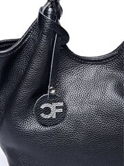 Carla Ferreri SS24 CF 1907 NERO nahk kott hind ja info | Naiste käekotid | kaup24.ee