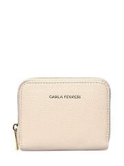 Carla Ferreri SS24 CF 1840 BEIGE кожаная сумка цена и информация | Женские кошельки, держатели для карточек | kaup24.ee