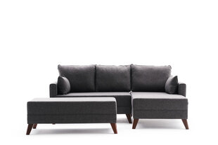 Kampinė sofa-lova Bella Mini Corner Sofa Right - Anthracite цена и информация | Угловые диваны | kaup24.ee