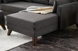 Nurgadiivan Asir Bella Mini Corner Sofa Right, hall цена и информация | Nurgadiivanid ja nurgadiivanvoodid | kaup24.ee