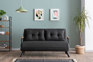 2 vietų sofa-lova Sando 2-Seater - Dark Grey цена и информация | Диваны | kaup24.ee