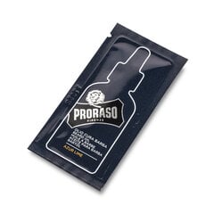 Масло для бороды PRORASO Azur Lime, 3 мл пакетик. цена и информация | Косметика и средства для бритья | kaup24.ee