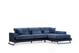Kampinė sofa Frido Right (L3+Chl) - Navy Blue цена и информация | Угловые диваны | kaup24.ee