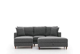 Kampinė sofa Eva Left - Grey цена и информация | Угловые диваны | kaup24.ee
